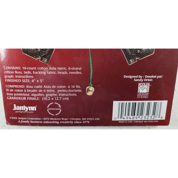 JANLYNN Cross stitch Kit "Jumping Jacks" #023-0232 Santa - Picture 5 of 14